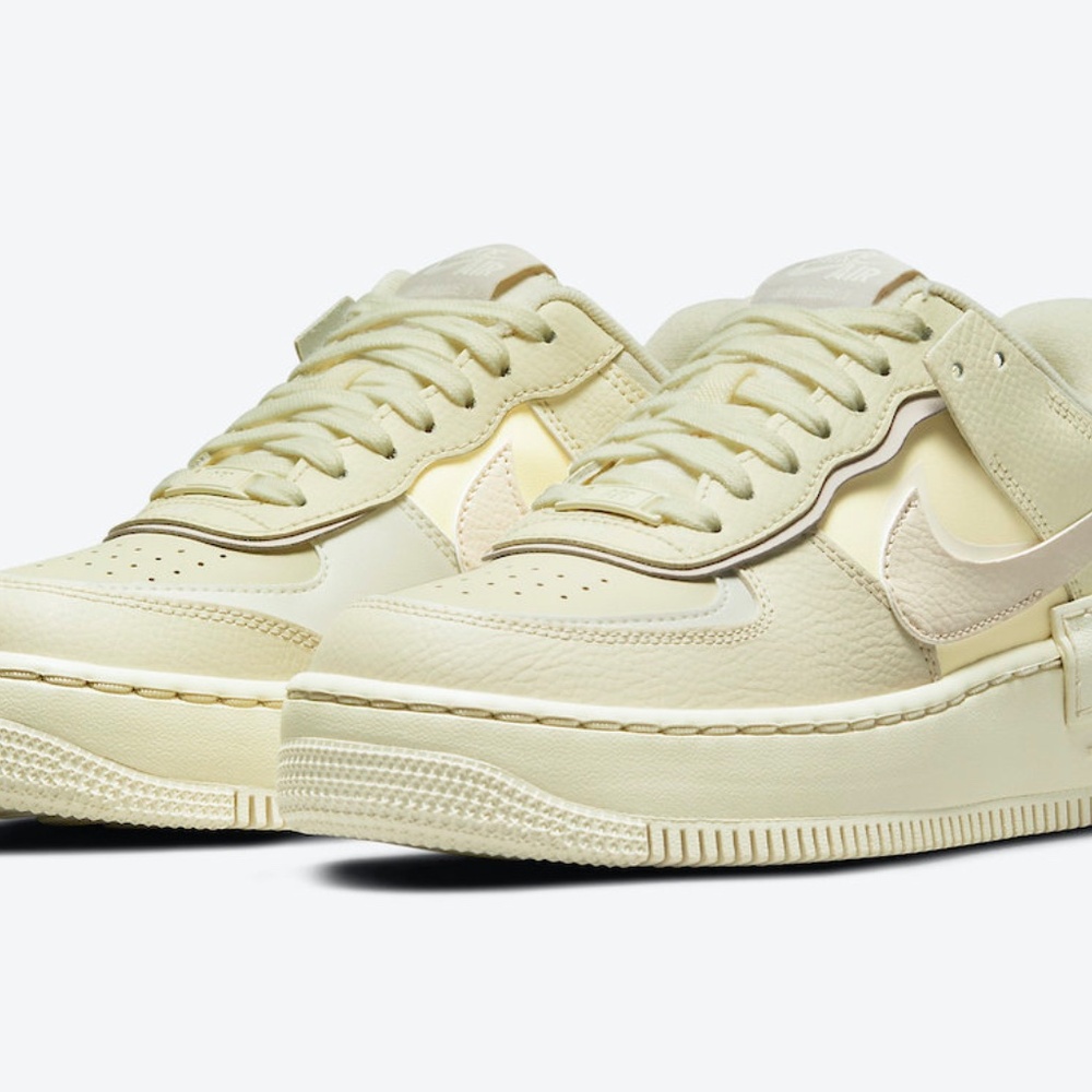 NIKE AF1 SHADOW COCONUT MILK/DESERT SAND-SAIL